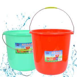 塑料水桶厂家直供 加厚手提便携家用小水桶 水缸日用百货塑料桶